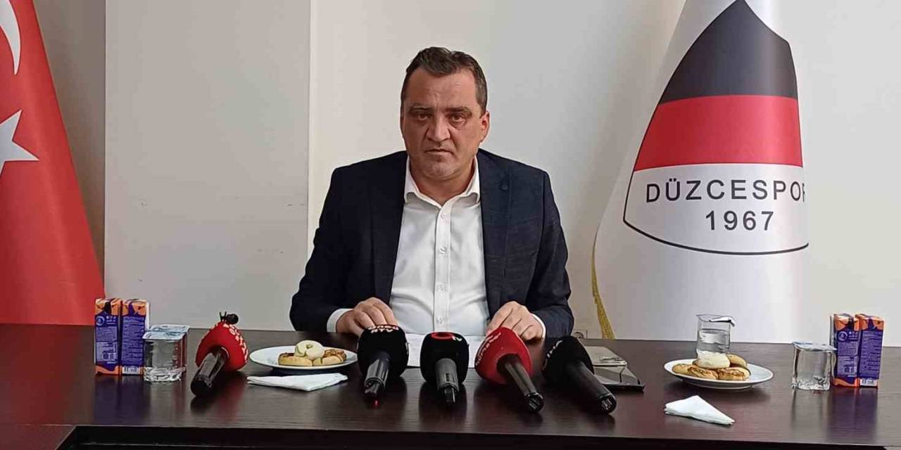 Düzcespor Kayyum Başkanı Kaltu: "Düştük Ama Çıkacağız"