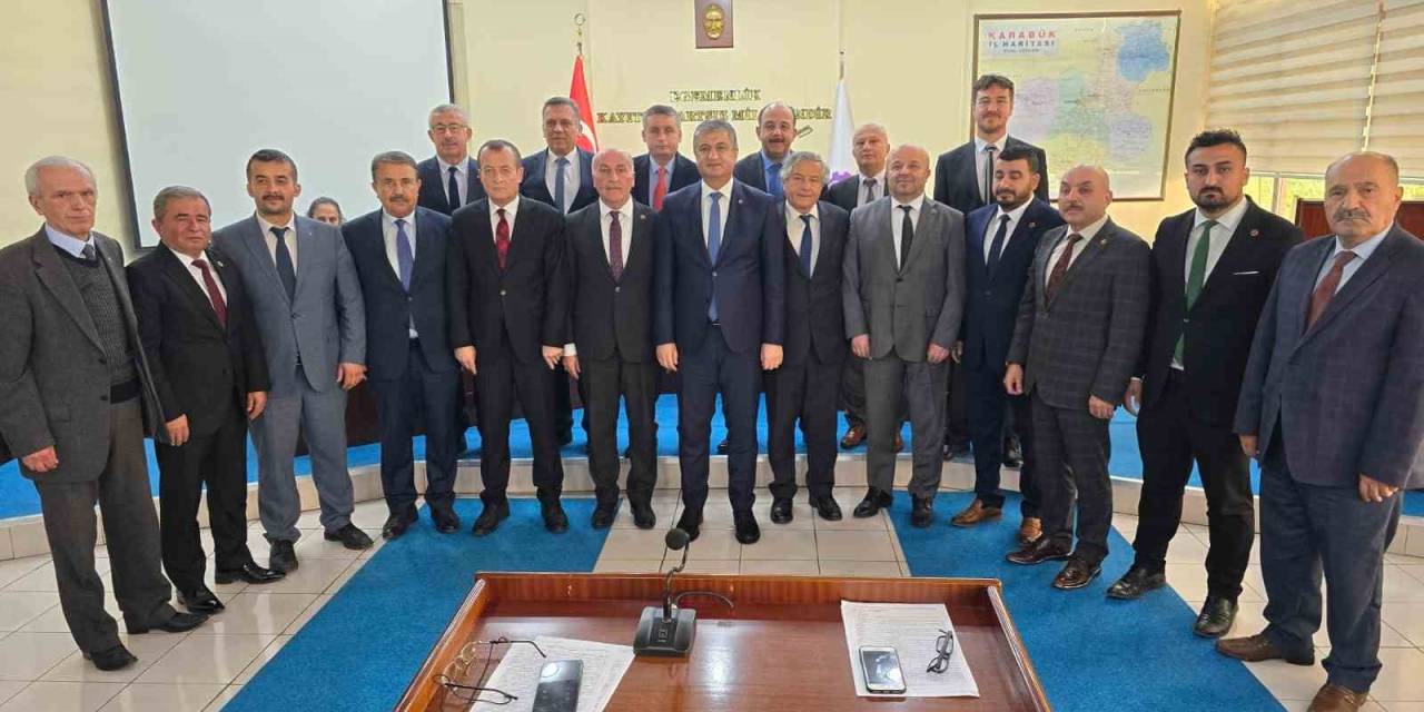 Vali Yavuz’dan İl Genel Meclisine İade-i Ziyaret