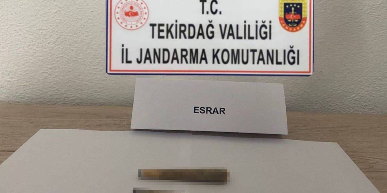 Tekirdağ’da Uyuşturucu Operasyonu