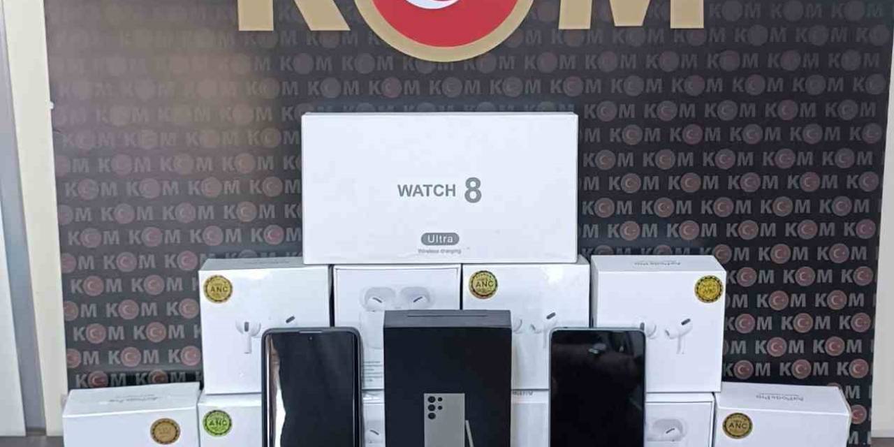 Aydın’da 200 Bin Tl Değerinde Kaçak Telefon Ele Geçirildi