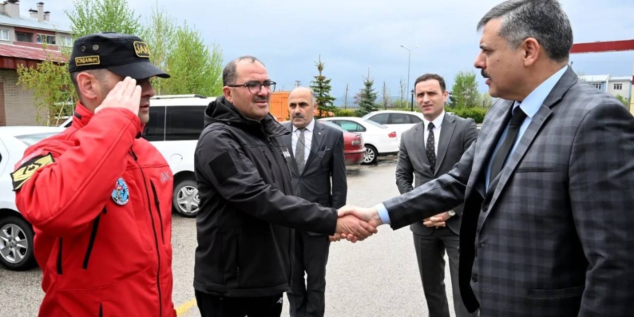 Afad’tan Vali Çiftçi’ye Brifing