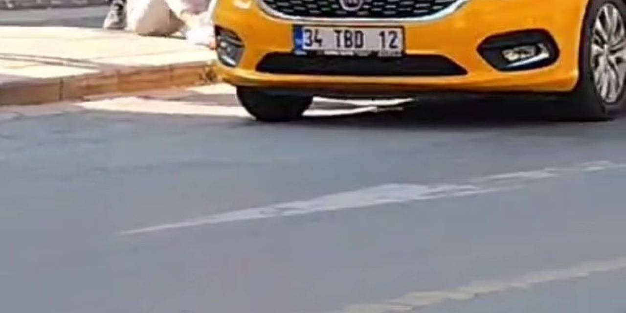 Pendik’te Genç Kadını Bıçak Zoruyla Taksiye Bindirip Kaçırdı, O Anlar Kamerada