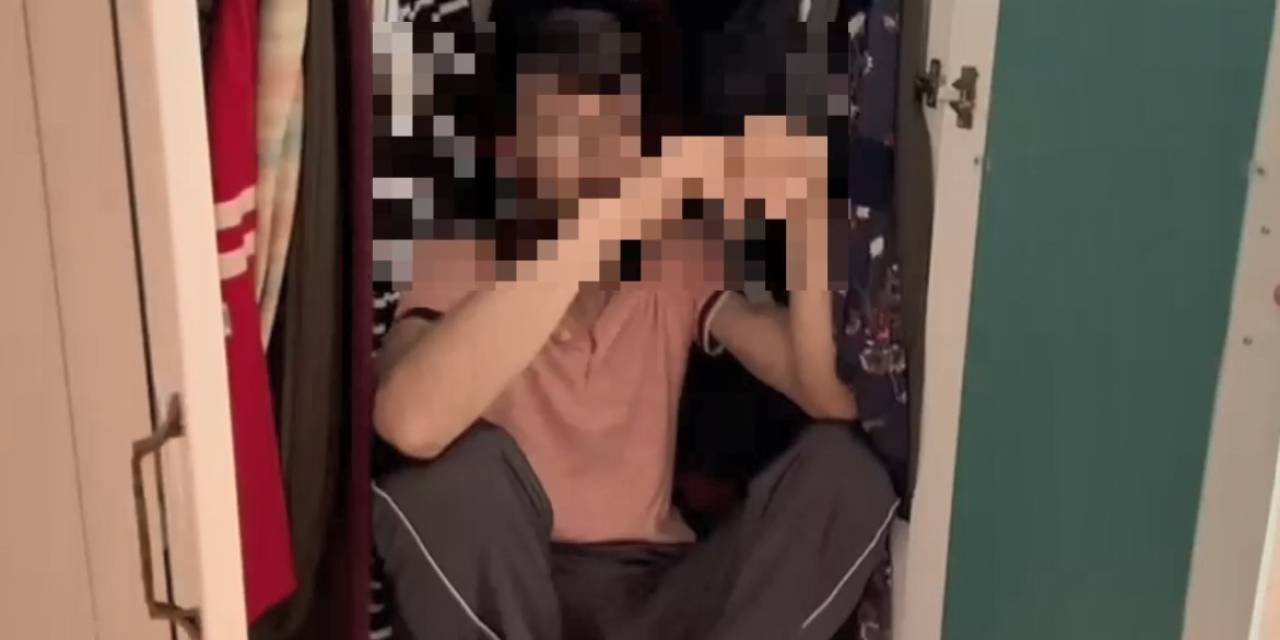 Aranan Şahıs Bu Kez Dolaptan Çıktı