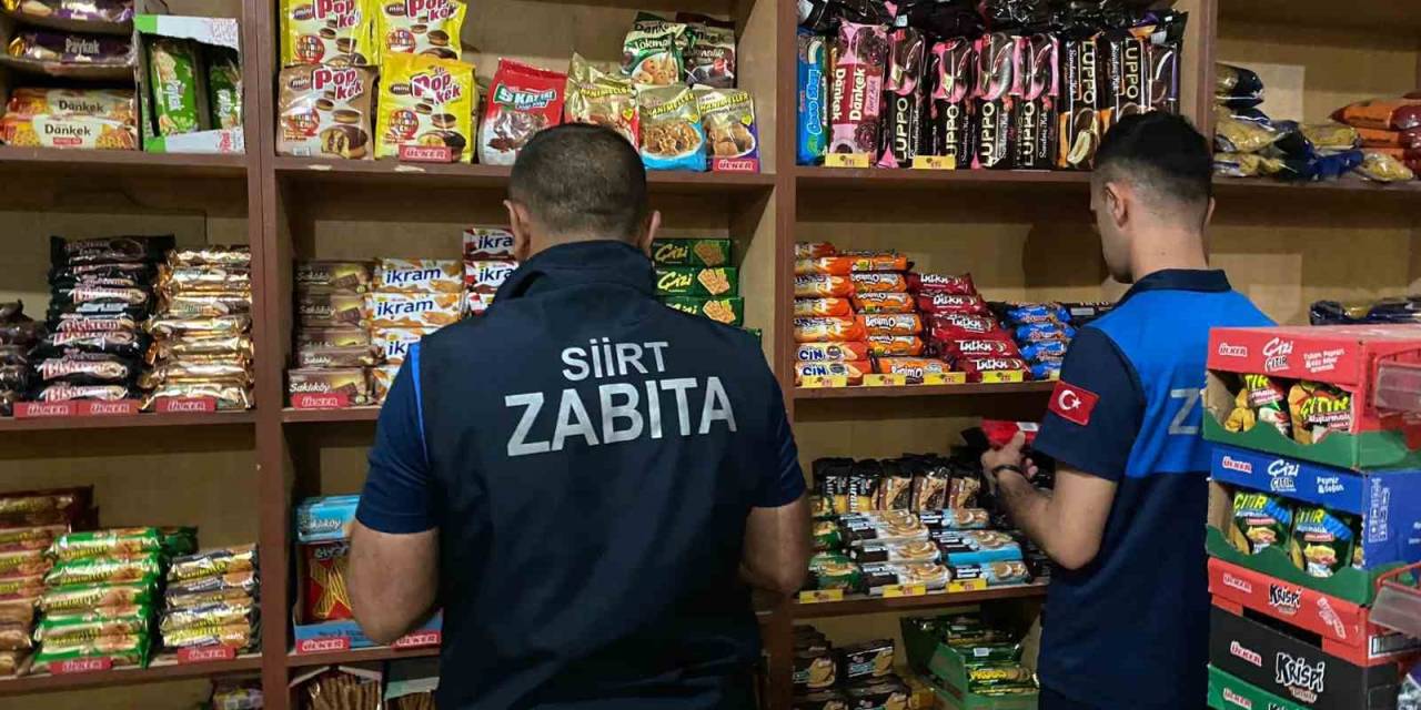 Siirt Zabıta Ekiplerinden Market Denetimi