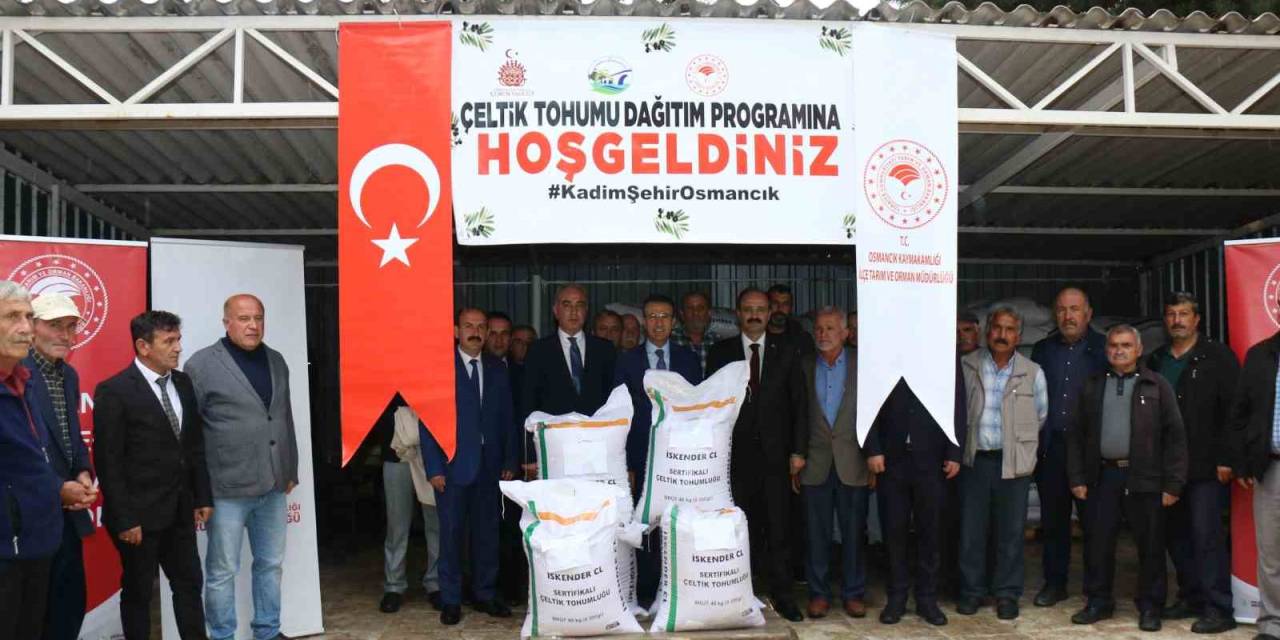 Osmancık’ta Üreticilere 18 Ton Çeltik Tohumu Dağıtıldı