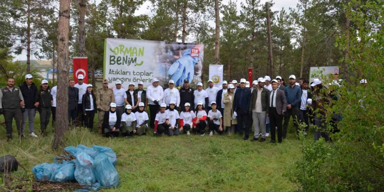 Yangına Karşı Ormanlık Alanları Ve Bahçeleri Temizlediler