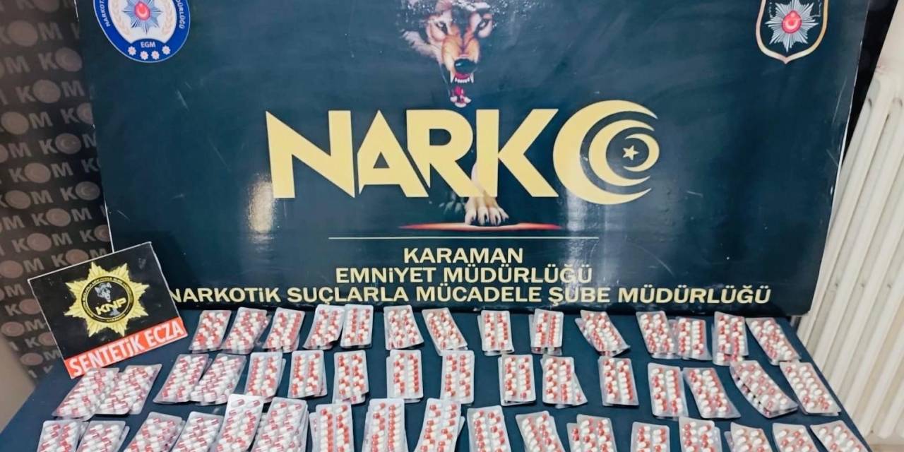 Karaman’da 2 Kişi Uyuşturucudan Tutuklandı