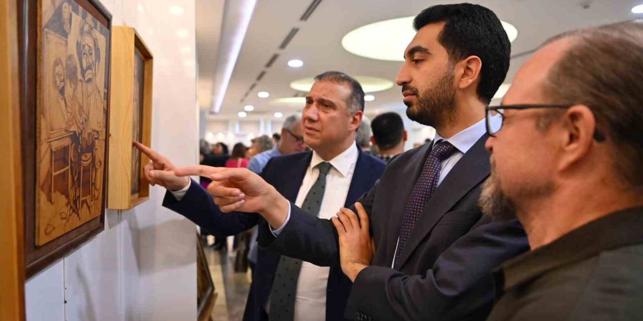 Tuzla’da 8. Yakma Resim Sergisi Sanatseverlere Kapısını Açtı