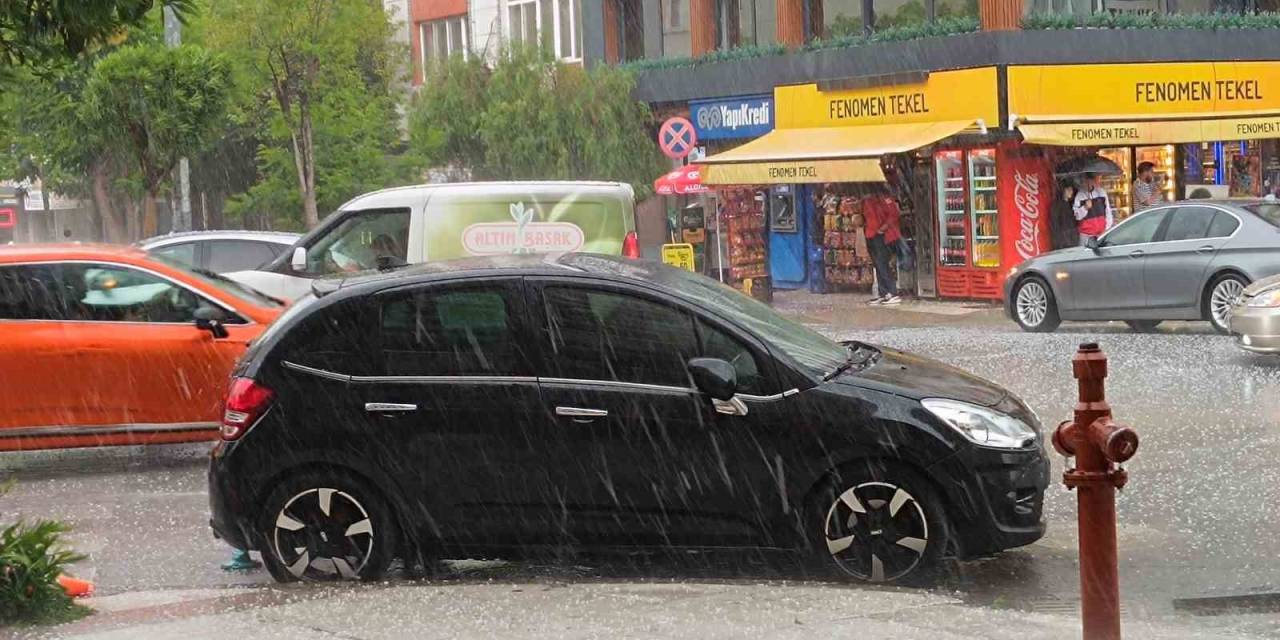 Manisa’da Dolu Yağışı