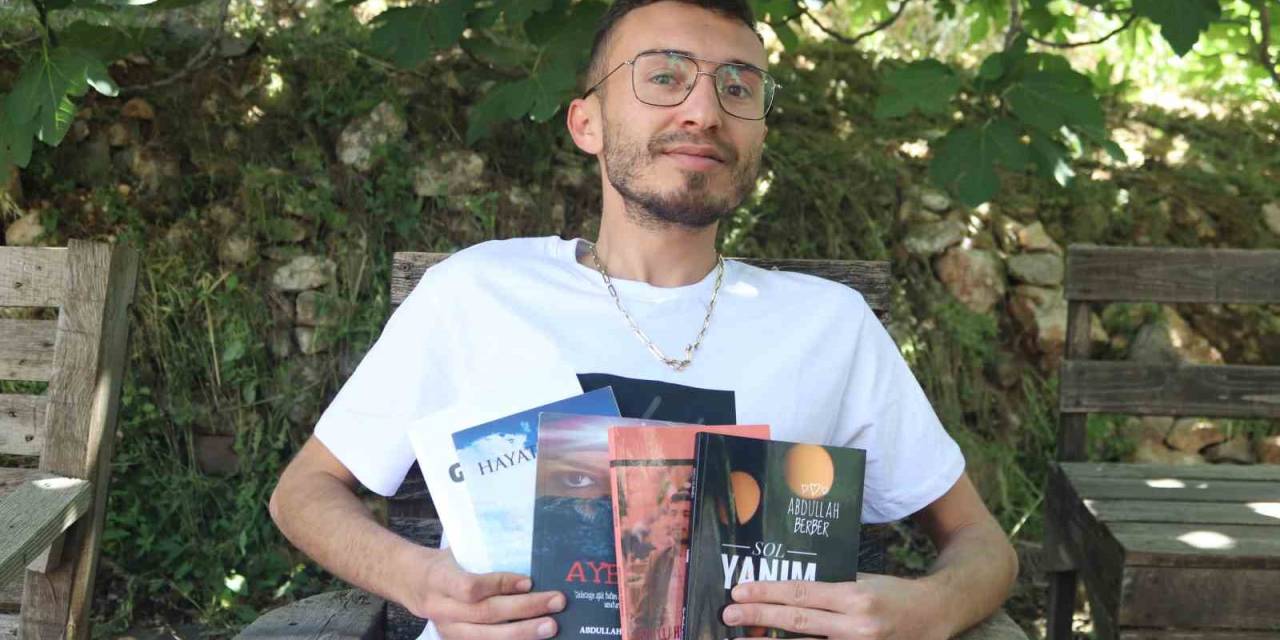 Yüzde 96 Engeli Bulunan Ms Hastası Genç, Yazdığı Kitaplarla Hayata Tutunuyor