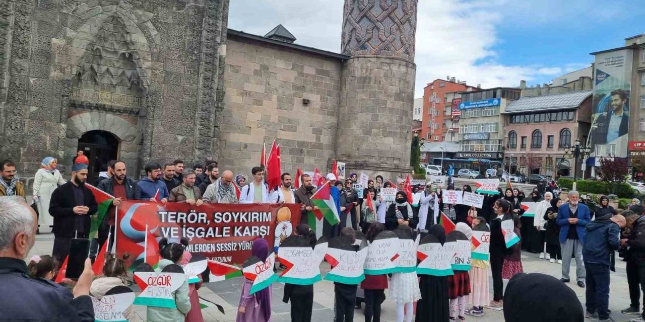 Erzurumlu Çocuklardan Filistinli Kardeşlerine Destek