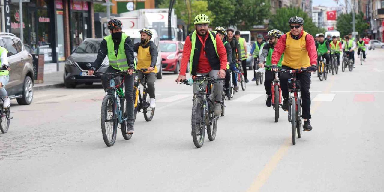 Sağlık İçin Pedal Çevirdiler