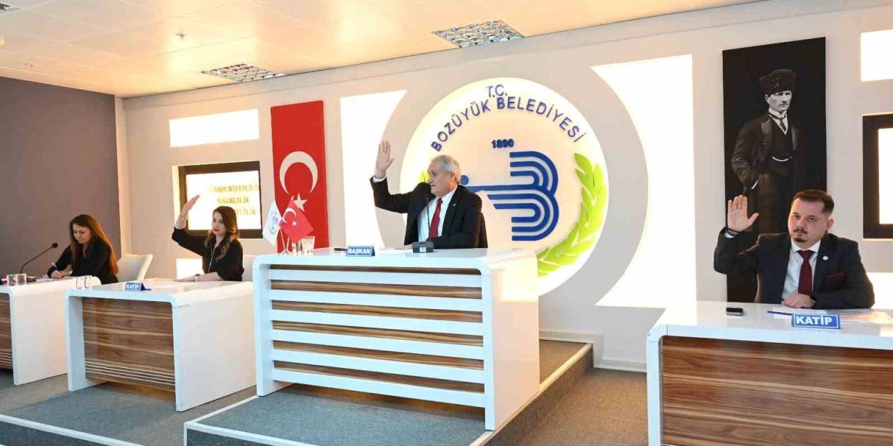 Bozüyük Belediye Meclisinde Mayıs Ayının İlk Toplantısı Yapıldı