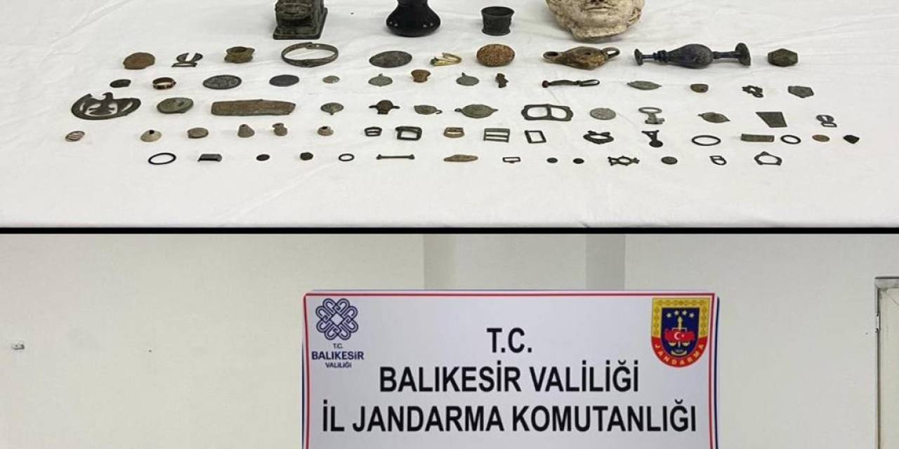 Balıkesir’de Tarihi Eser Kaçakçılarına Operasyon: 6 Gözaltı