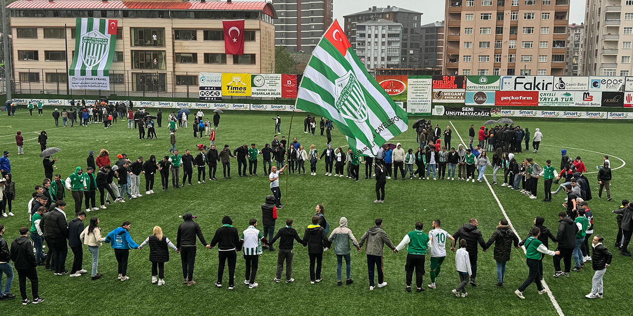 Şampiyon Çayelispor 3. Lig’e Yükseldi