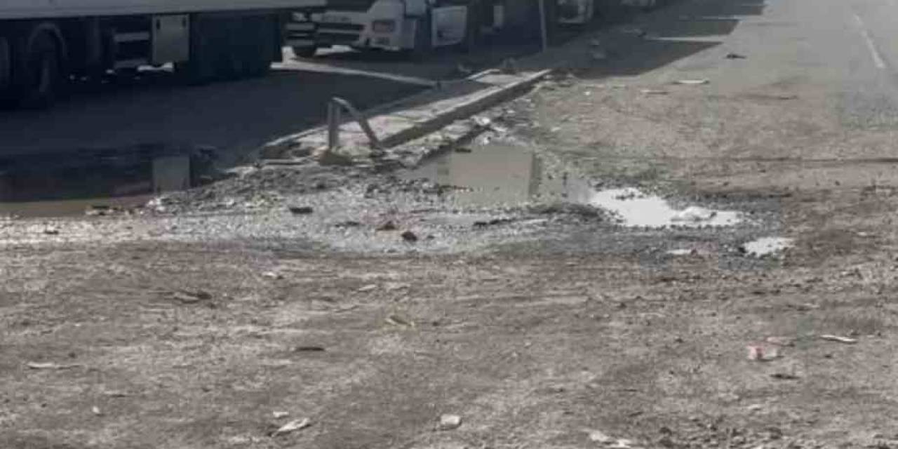 Gürbulak’ta Kilometrelerce Uzunlukta Tır Kuyruğu