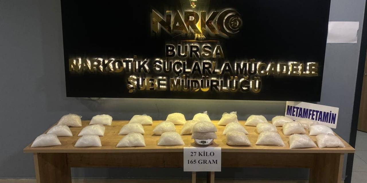 100 Bin Kişiyi Zehirleyeceklerdi, Bursa Polisi Rekor Oranda Uyuşturucu Ele Geçirdi