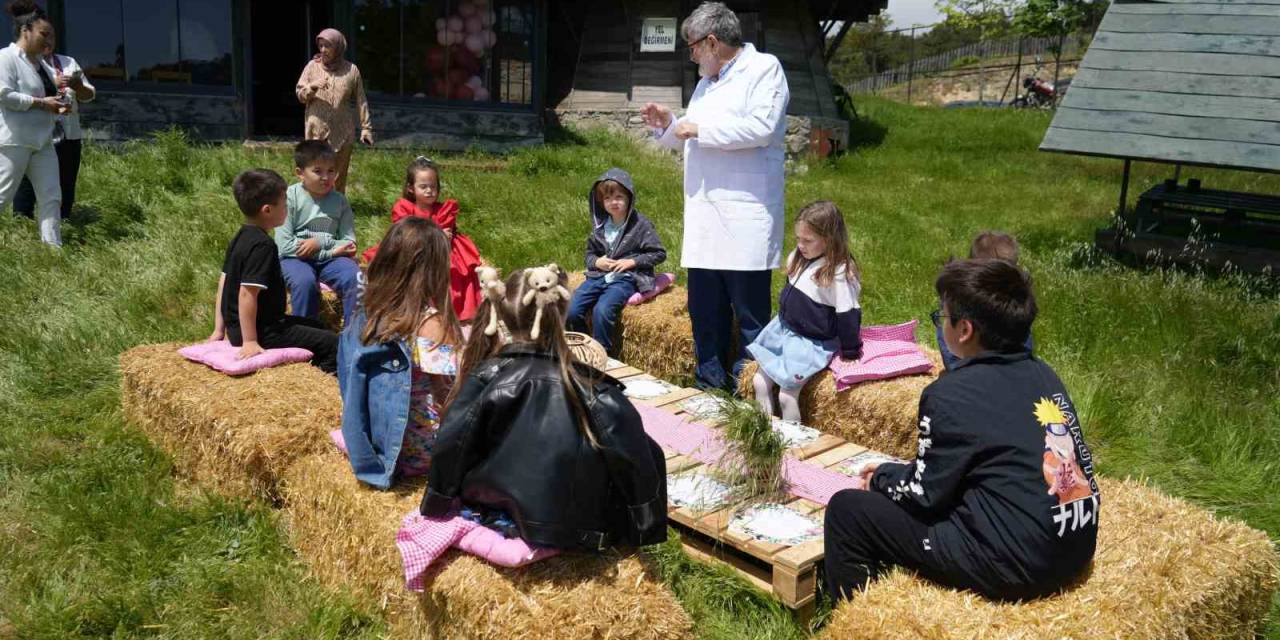 Minik Dahiler, Kazdağıları Bilim Köyünü Ziyaret Etti