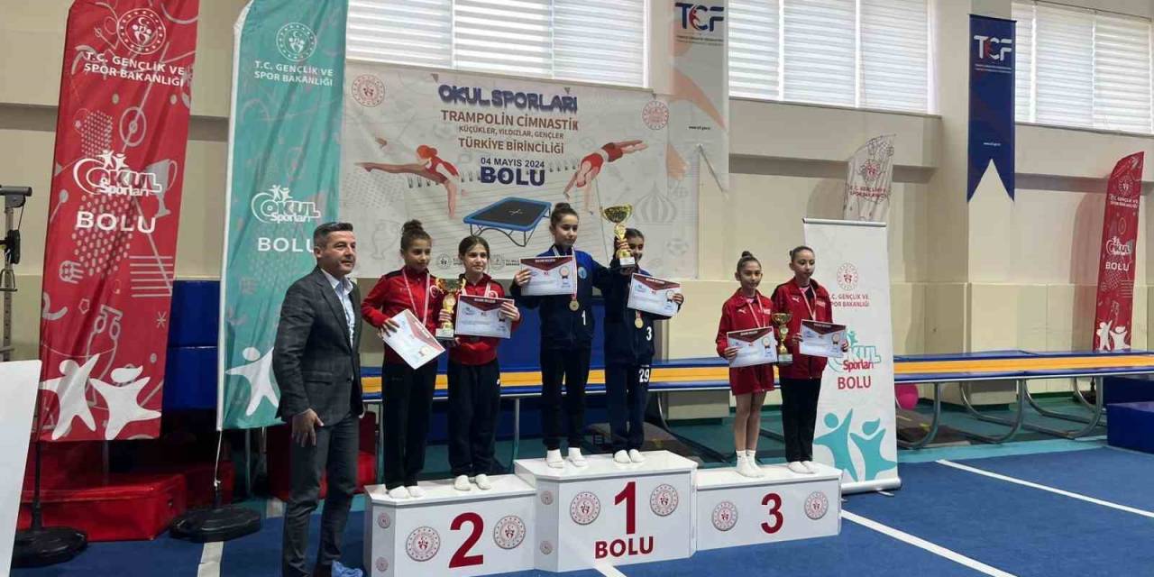 Manisalı Cimnastikçiler Türkiye Üçüncüsü Oldu
