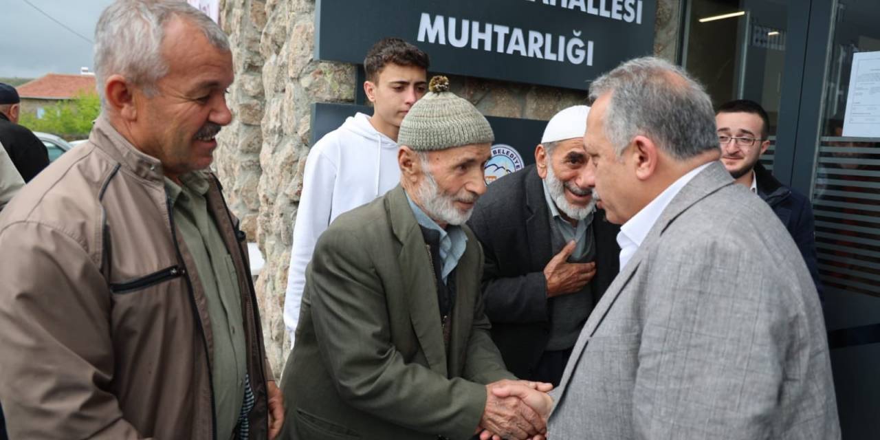 Başkan Yalçın’a Örencik’te Büyük İlgi