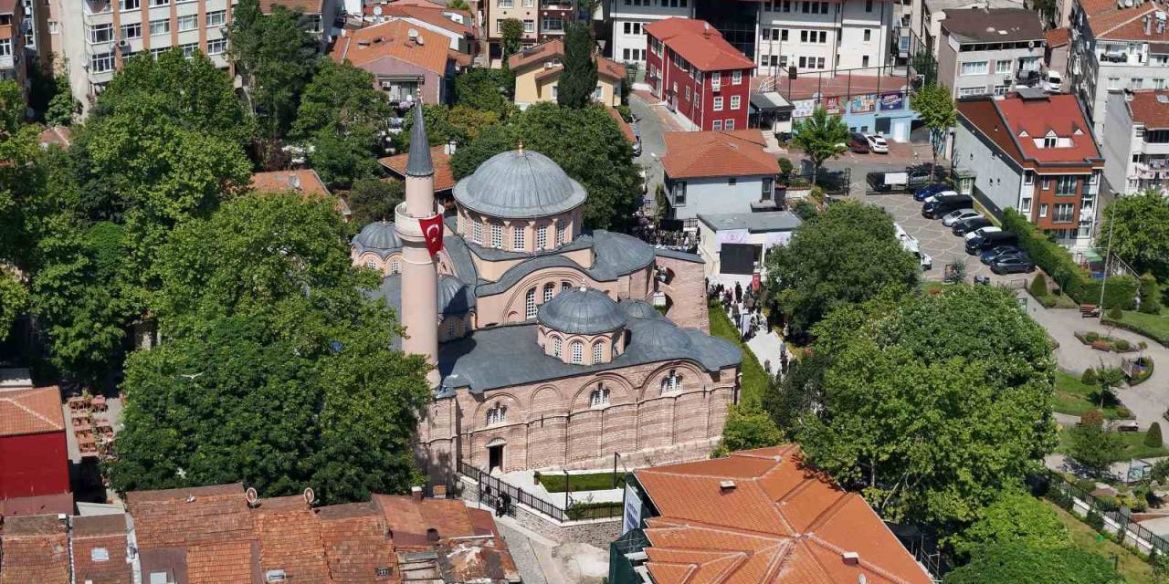 Restorasyonu Tamamlanan Kariye Camii İbadete Açıldı