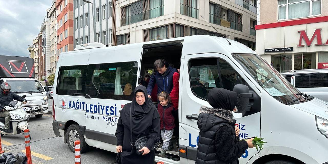 Kağıthane’de Kabir Ziyareti Yapmak İsteyen Vatandaşlara Ulaşım Desteği