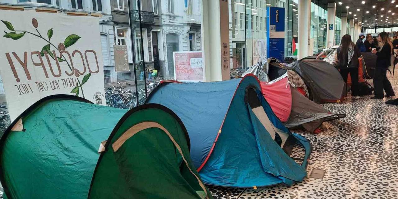 Gazze’ye Destek Protestoları Belçika Ve Hollanda’daki Üniversitelere Yayıldı