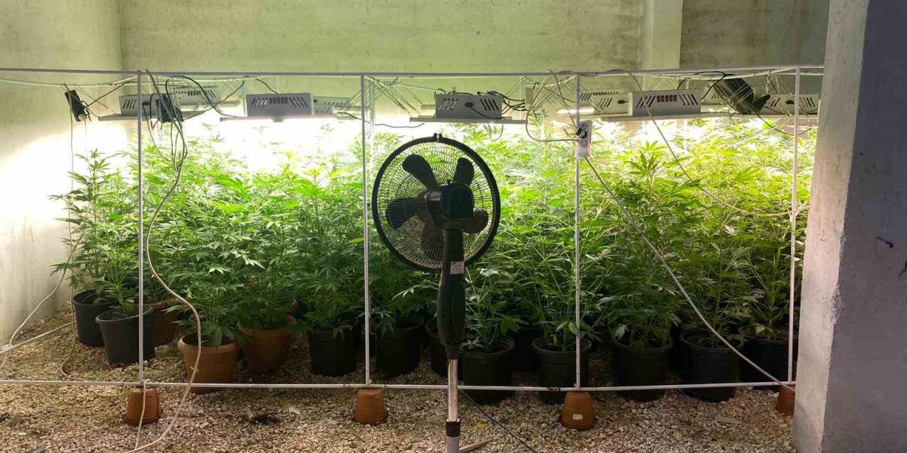 Mersin’de Depoyu Uyuşturucu Üretim Tesisine Çeviren Şüpheli Yakalandı