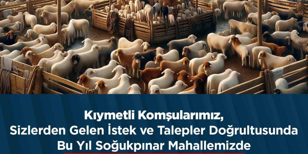 Çekmeköy Soğukpınar’da Kurban Satış Ve Kesim Alanı Kurulmayacak