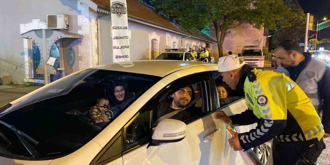 Balıkesir’de Sürücülere Bilgilendirme Uygulaması