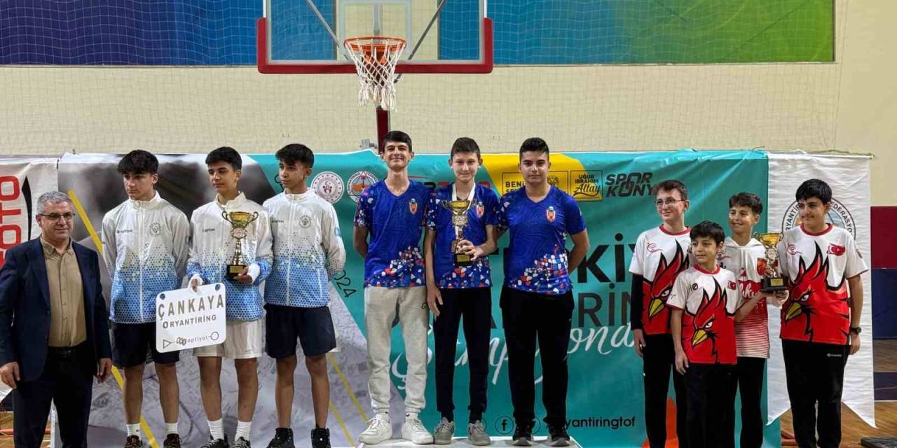 İnegöl Belediyespor Oryantiring U14 Takımı, Türkiye Şampiyonu Oldu