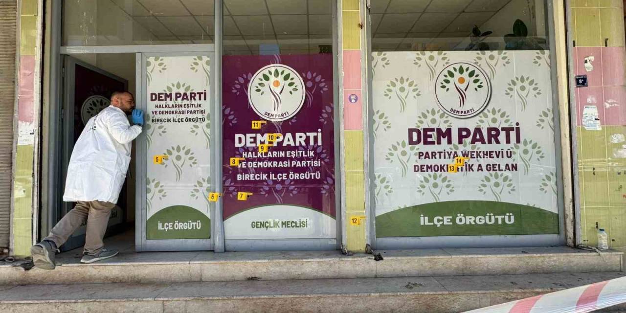 Valilikten, Dem Parti’ye Silahlı Saldırıyla İlgili Açıklama