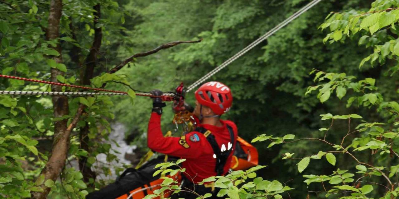 Jandarmadan Nefes Kesen Tatbikat