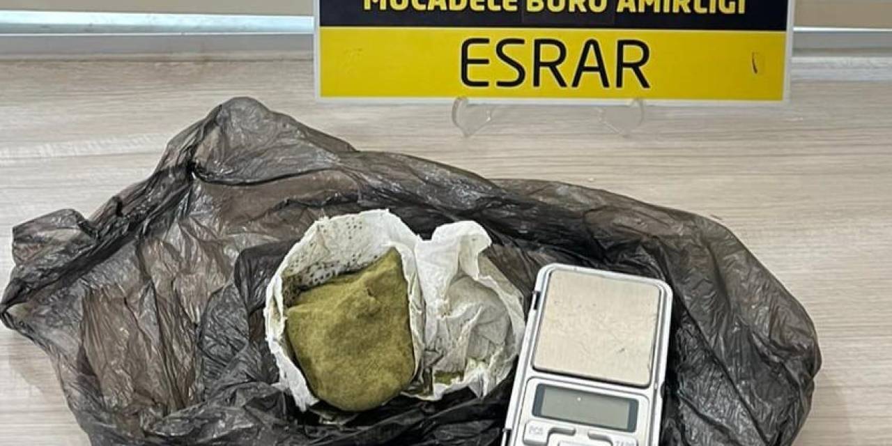 Konya’da Uyuşturucu Operasyonu: 1 Tutuklama