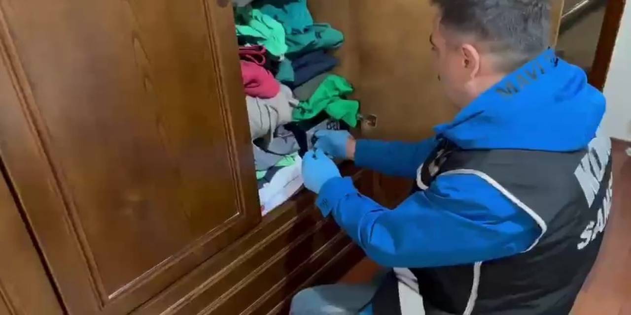 Samsun’da Evinde Silah Ve Mermi Ele Geçirilen Şahıs Gözaltına Alındı