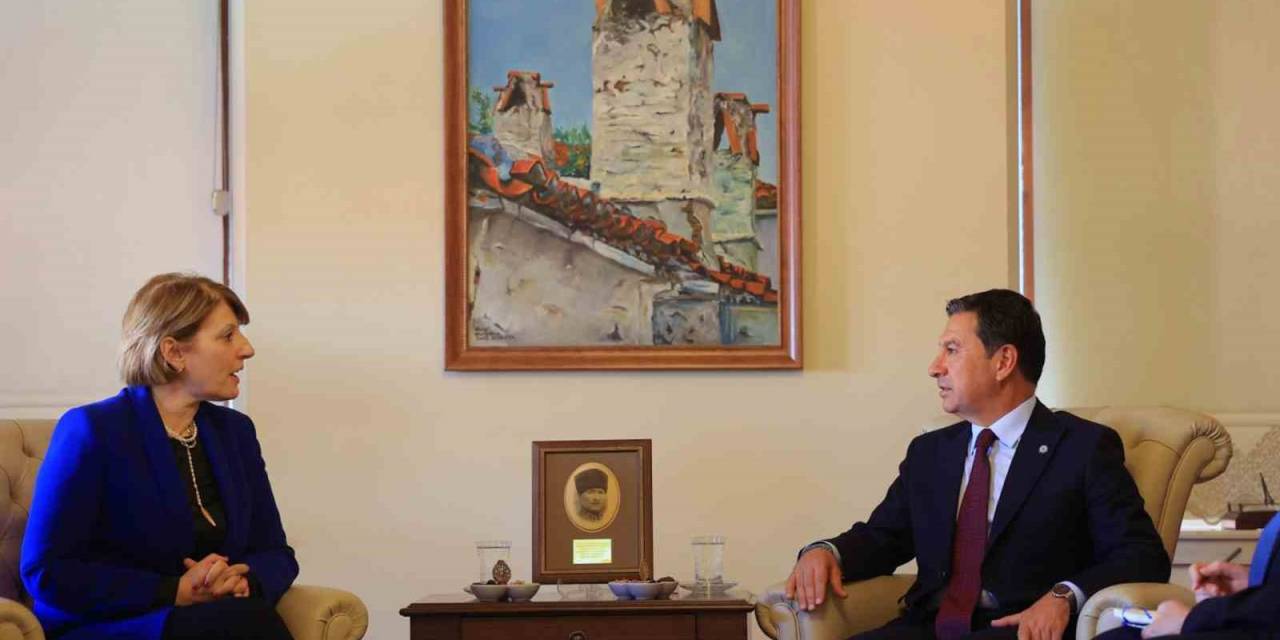 Birleşik Krallık Ankara Büyükelçisi’nden Başkan Aras’a Zziyaret