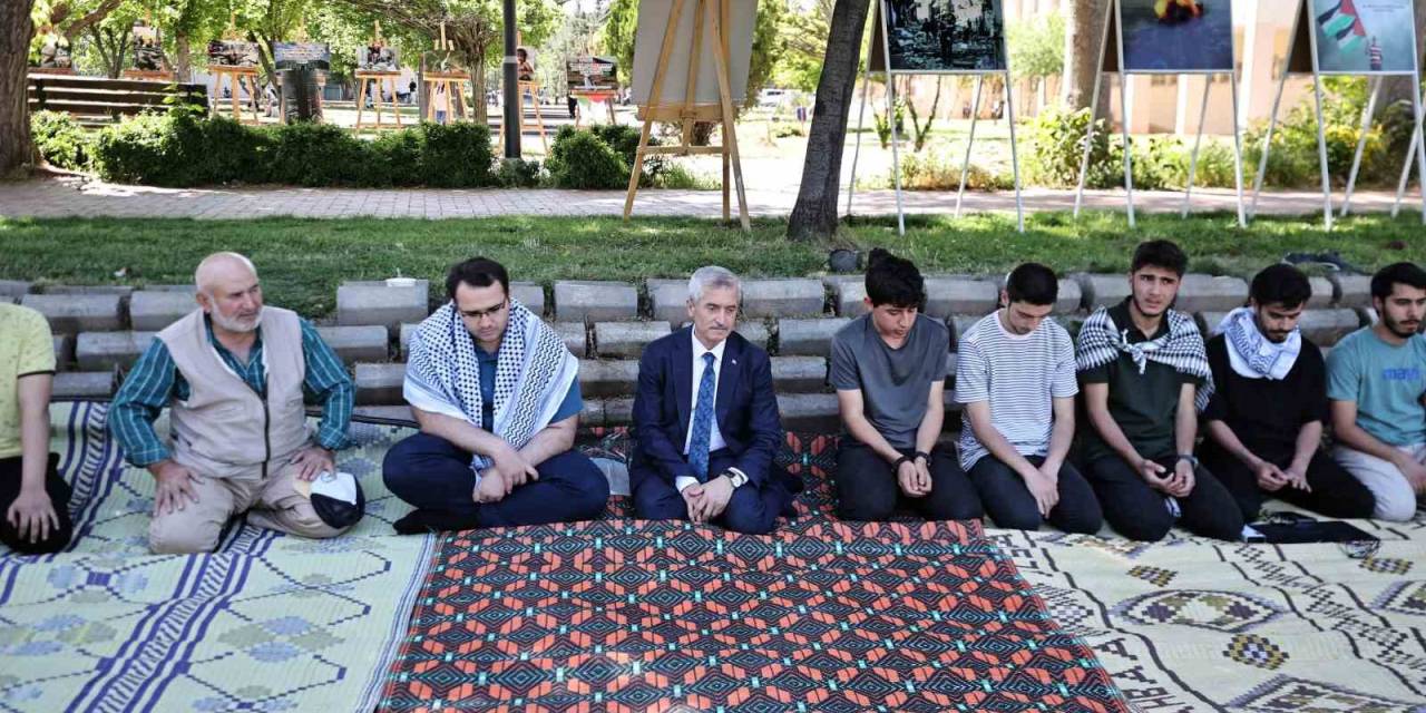 Tahmazoğlu İsrail’i Protesto Eden Üniversite Öğrencilerine Destek Verdi