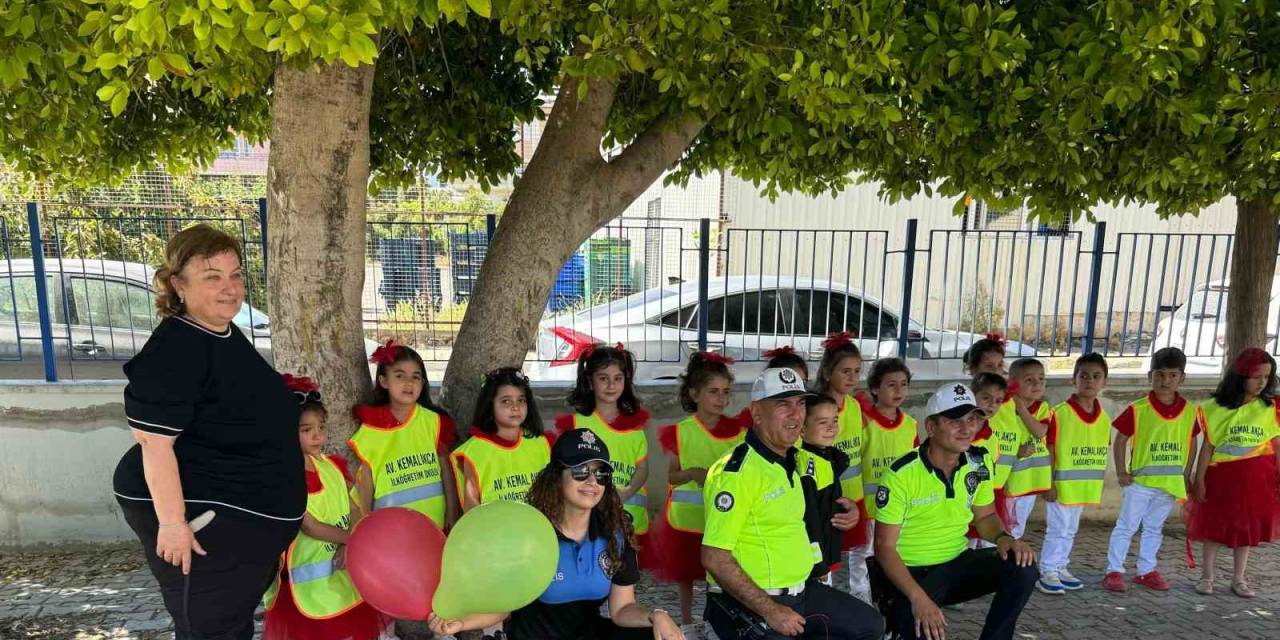 Gazipaşa’da Çocuklara Trafik Eğitimi