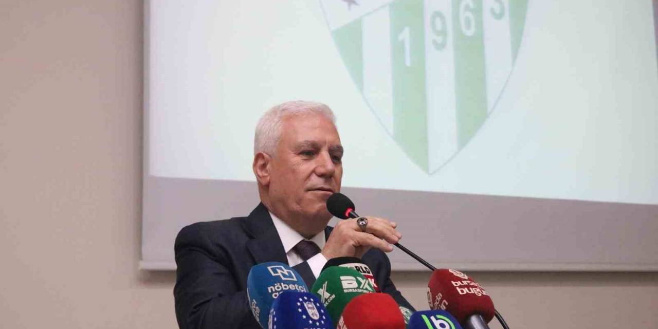 Bursa Büyükşehir Belediye Başkanı Mustafa Bozbey: “Bursaspor İçin Sistem Oluşturmalıyız”