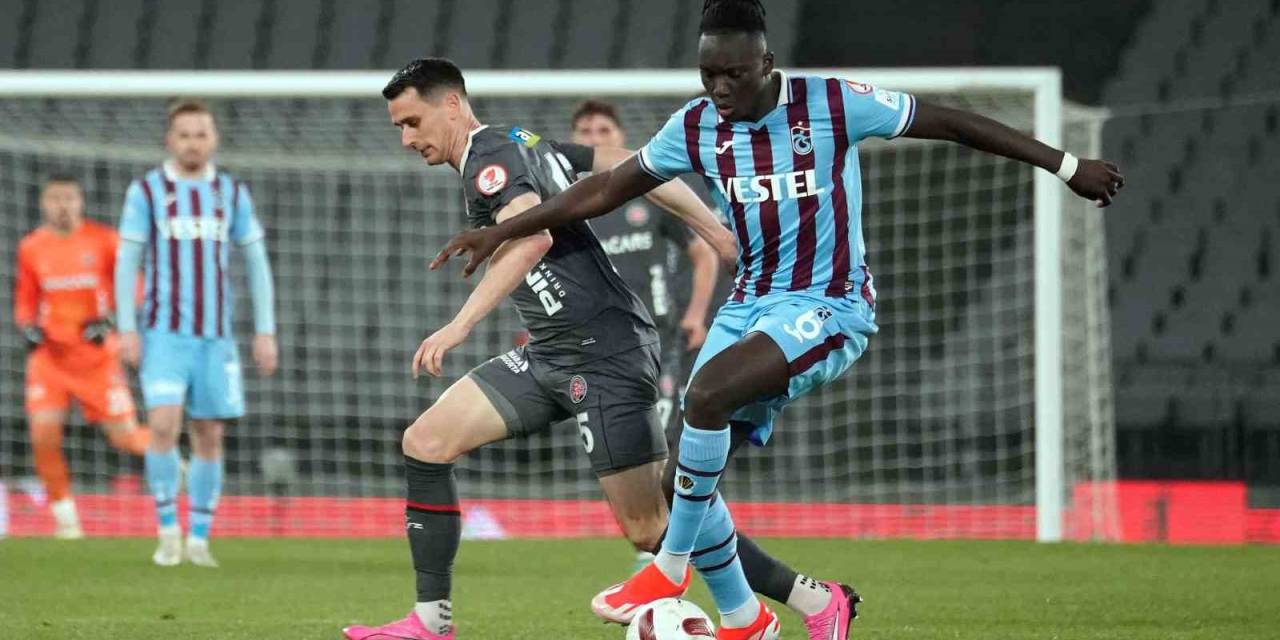 Ziraat Türkiye Kupası: Fatih Karagümrük: 0 - Trabzonspor: 4 (Maç Sonucu)