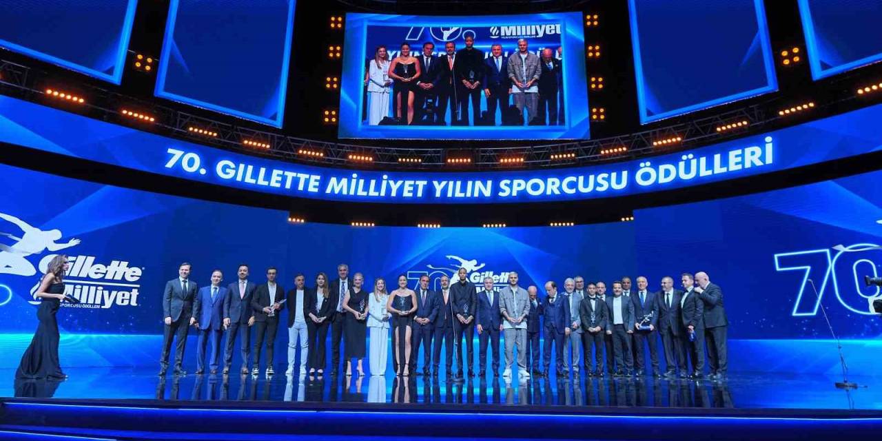 70. Gillette Milliyet Yılın Sporcusu Ödülleri Töreni Yapıldı