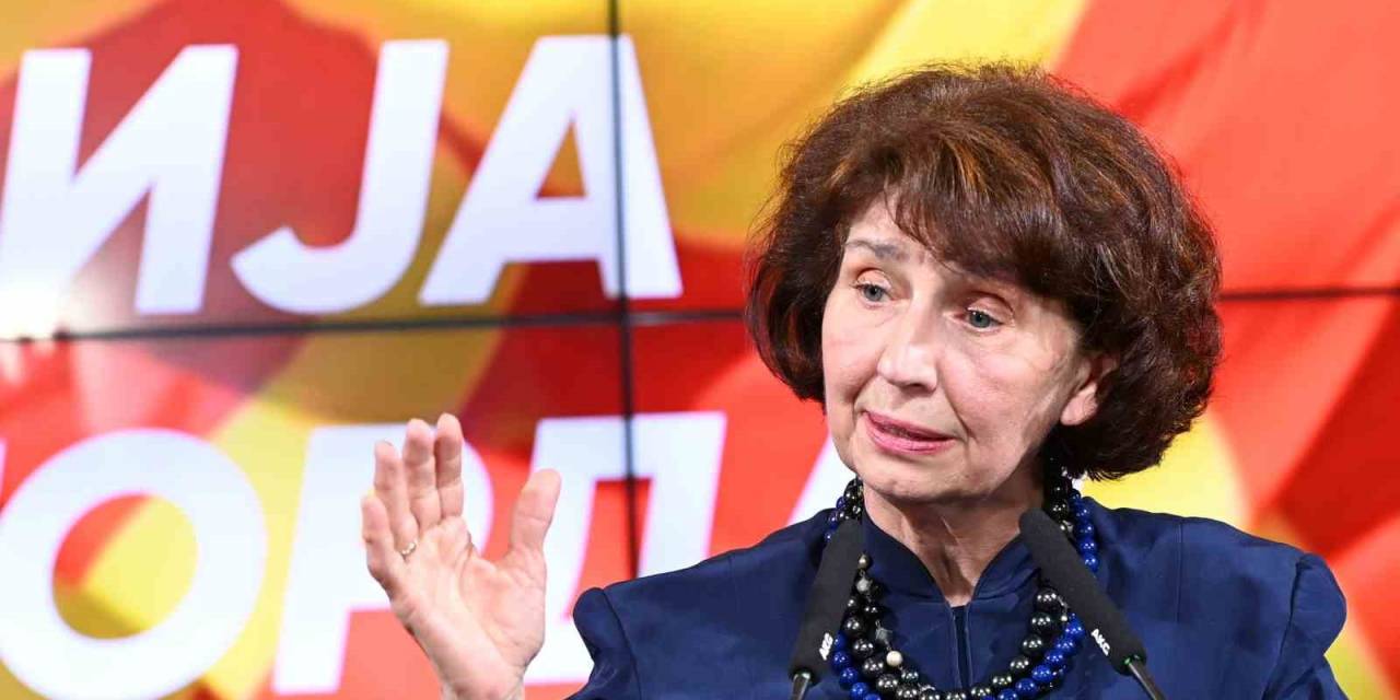 Kuzey Makedonya’nın Yeni Cumhurbaşkanı Gordana Siljanovska Davkova Oldu