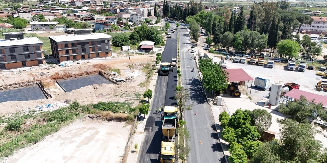 Büyükşehir Belediyesi Mehmet Ali Tosun Bulvarı’nı Yeniliyor
