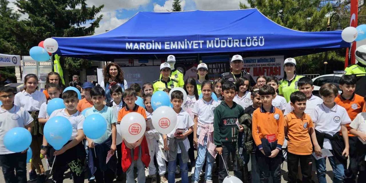 Mardin’de Trafik Standı Kuruldu