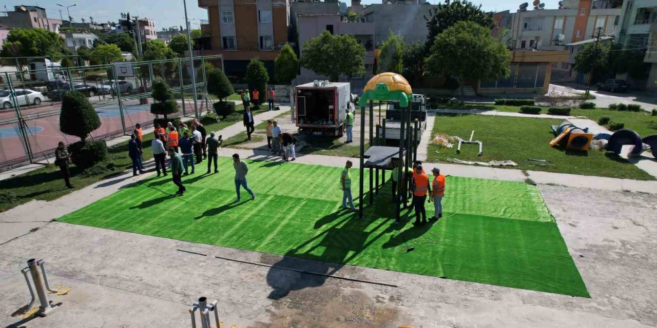 Akdeniz’de Parklar Yenileniyor