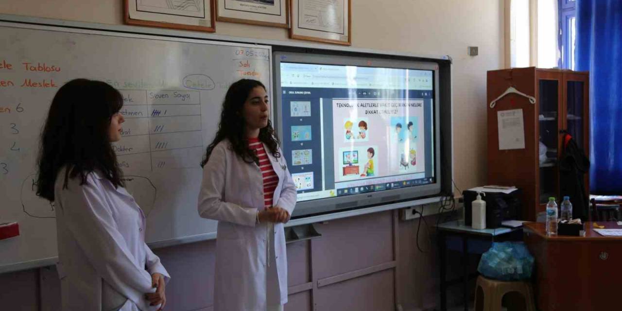 Kbü Tarafından İlkokul Ve Ortaokul Öğrencilerine Temel Sağlık Eğitimi Verildi