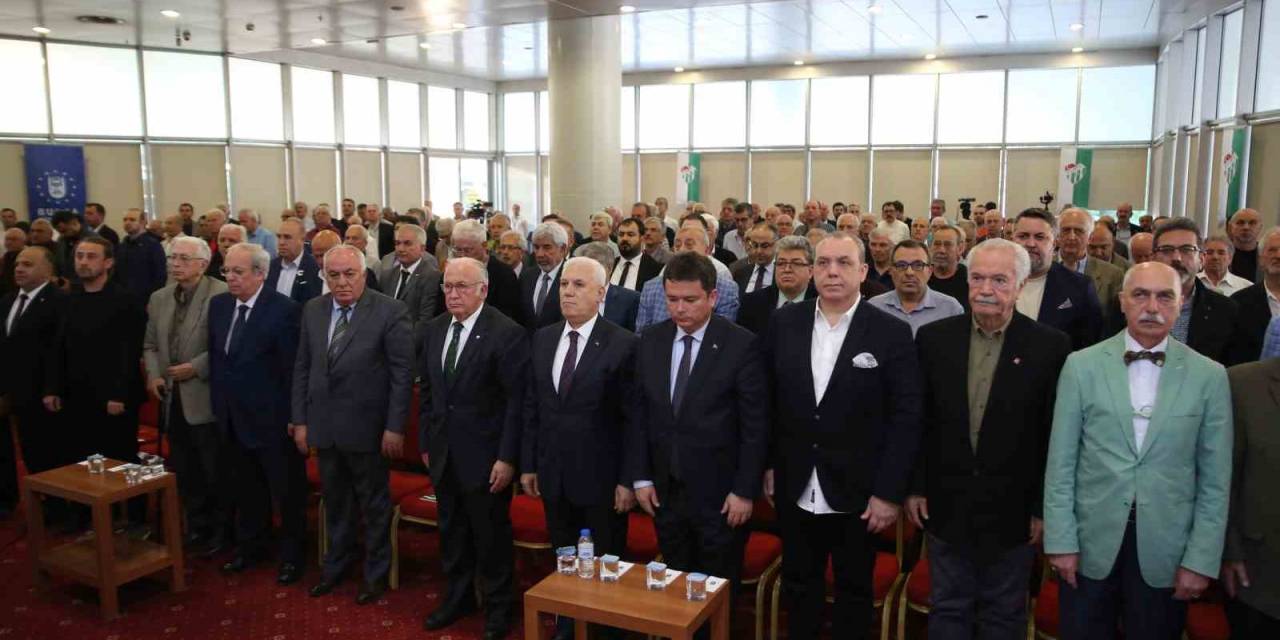 Başkan Bozbey, “Yeni Bir Sistemle Bursaspor’u Ayağa Kaldırmalıyız”