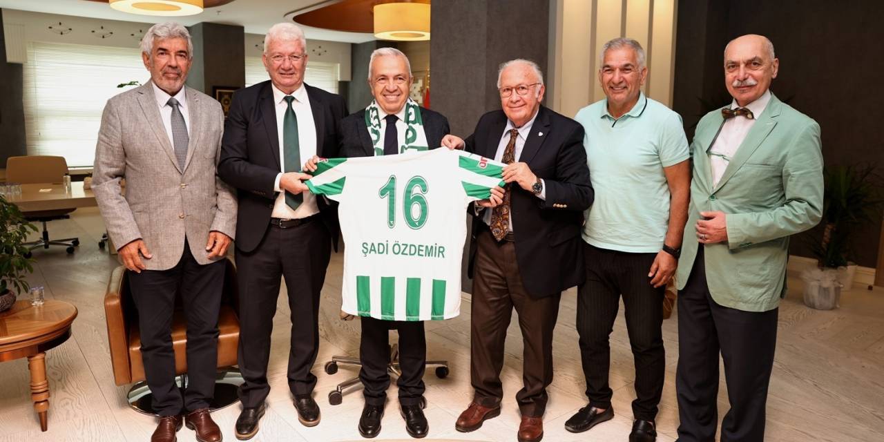 Sinan Bür Ve Ekibinden Başkan Özdemir’e Ziyaret