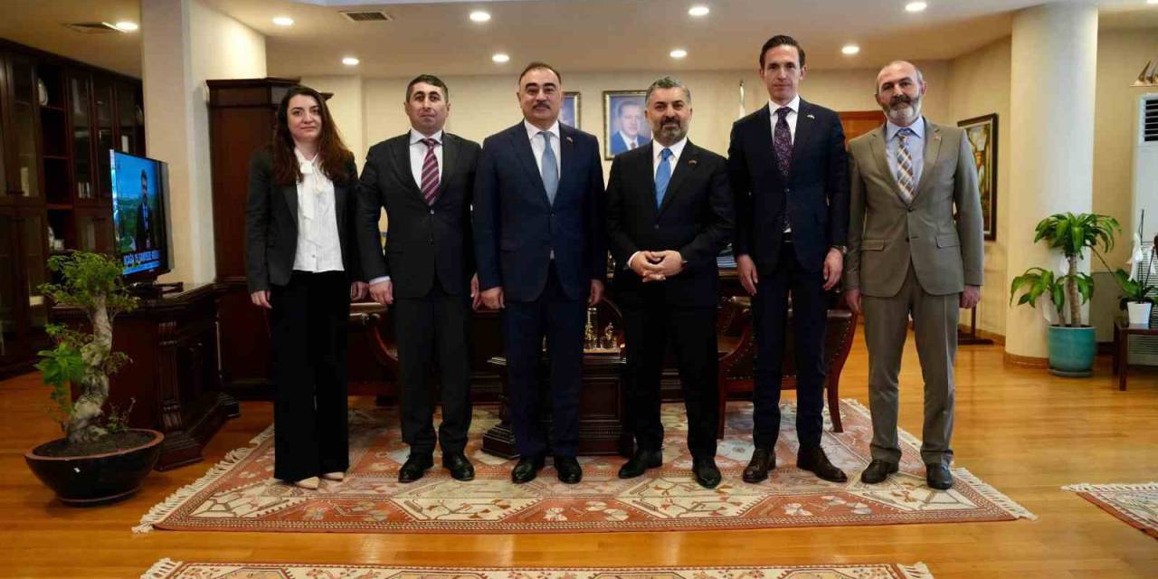 Azerbaycan Ankara Büyükelçisi Reşad Memmedov’dan Rtük’e Ziyaret