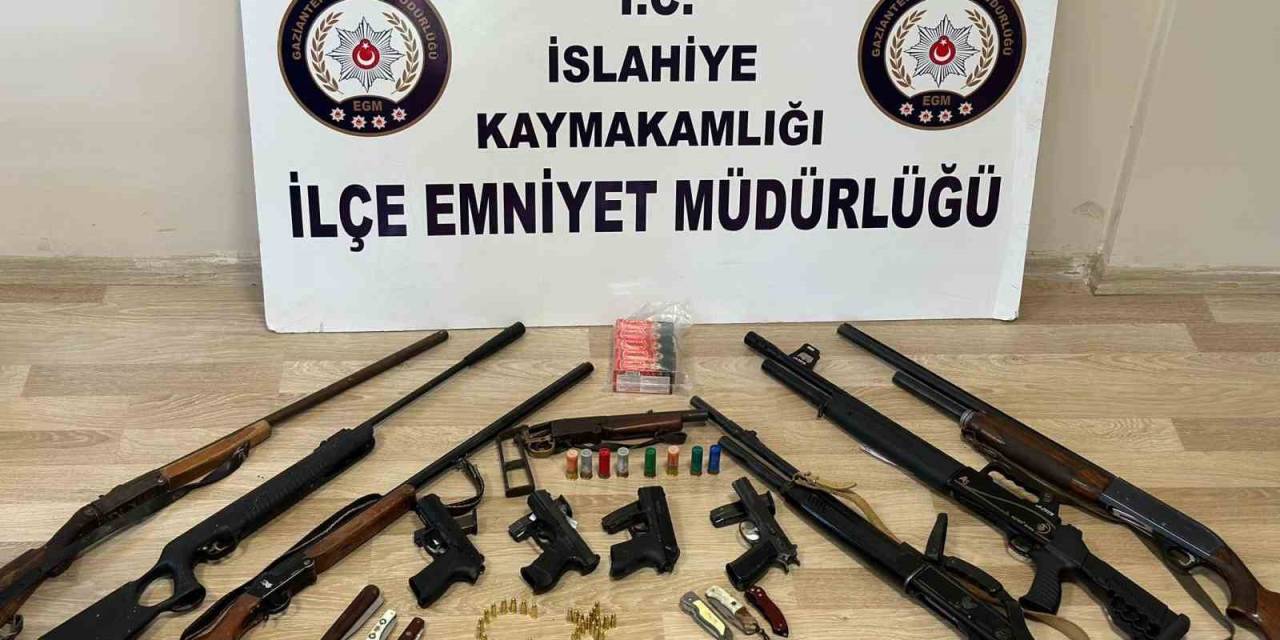 Meskun Mahalde Havaya Silahla Ateş Açan 9 Kişi Yakalandı